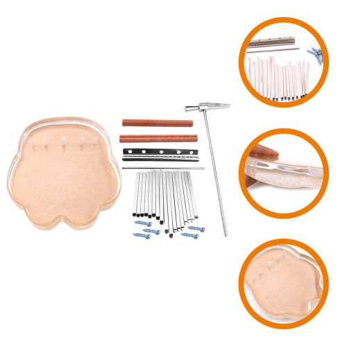 Kalimba Instrument Mit Einstellbarer Spielbarer 1 Set 2