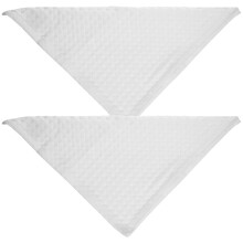 2Stk Quadratische Baumwolltücher Wasserabsorbierend Für Hand Gesicht