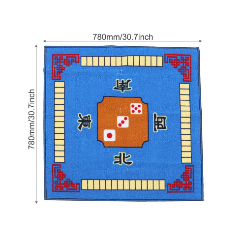 1St Tischüberwurf Tischmatte Pokermatte Mahjongmatte 1