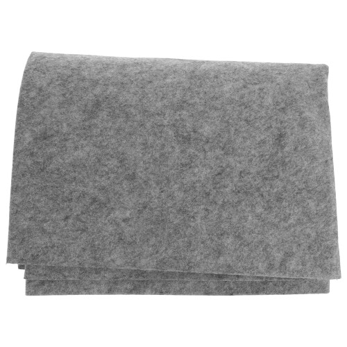 Grey Calligraphy Felt Mat Practical For Shoe Use Lightweight 2