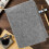 Grey Calligraphy Felt Mat Practical For Shoe Use Lightweight 7