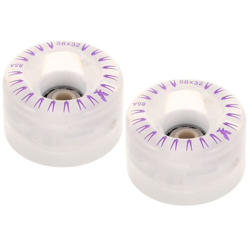 Roller Skates Rad Transparent Pu 2 Für Indoor