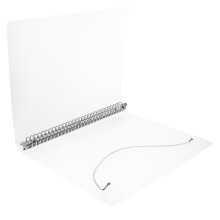 Raindrops Wiederverwendbare Notizbuchhülle Transparent Für Schule