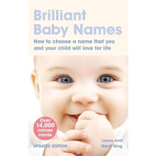 Brilliant Baby Names by Geoff King Paperback Book