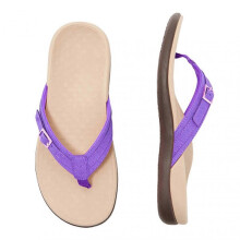 (38, Purple) Women's Flat Casual Flip Flops Party Beach Female Footwear for Daily Wear