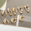 1 Set Ohrringadapter Legierungsmaterialien 7