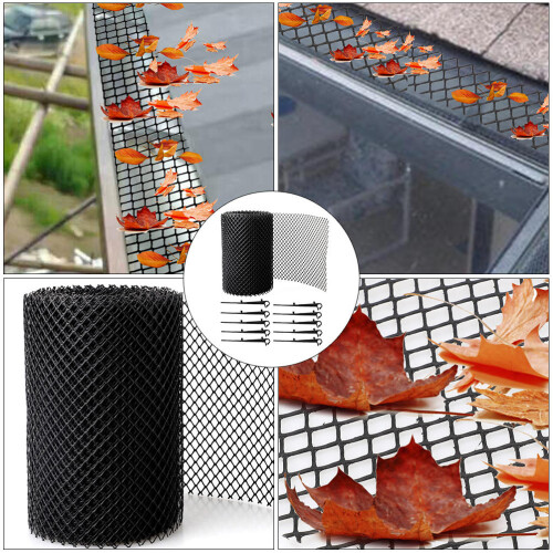Gutter Guard Netz 1 Satz 23,6 X 5,9 Zoll 2