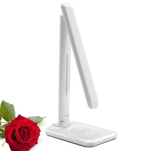 Verstellbare LED-Touch-Tischlampe Mit Drahtloser Und Faltbarem Licht