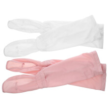Elastische Ärmel Armstulpen Für Frauen Eye-Bird-Stoff 2 Paare