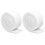 2 Filter Baumwolle Aquarium Magnet Bürste Weiß 1