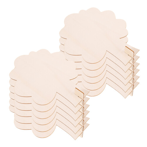 36 Teile Holz Bastelset Für Kinder Diy 2