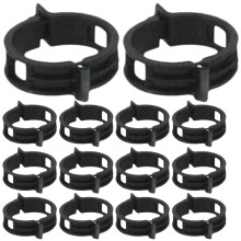 Vegetable Fastening Clips PP 100 1,2x1,2x0,35 Inch