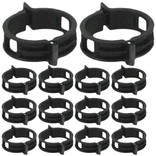 Vegetable Fastening Clips PP 100 1,2x1,2x0,35 Inch