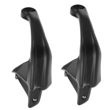 Handguards Schwarz 1 Paar 12,6x6,3x5,5 Zoll Kunststoff Metall