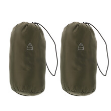 2Stück Kompressionsbeutel Für Schlafsack Tragbarer Zugbandbeutel