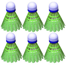6 Stk. Badminton LED Shuttlecock Reinigungsschläger