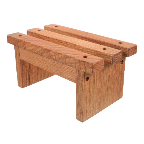 Kleiner Bunter Holz Tritthocker 1 Stück