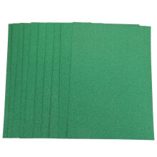 10 Stuks Poster Goud Poeder 29,80x21,00x0,20 Cm Groen
