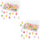 2-Pack Decoratieve Duimspijkers Voor Kaarten En 9
