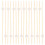 Witte 100 Stuks 4,7 Inch 10