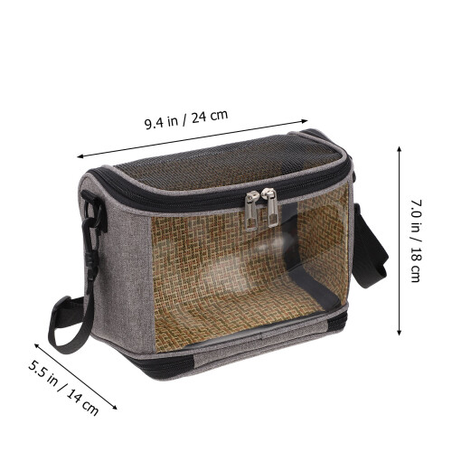 1 Papegaai Tas Messenger PVC Vogels 2