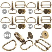 Bagage Hardware Ringen D- 50 Stuks 1,8x1x0,1 Inch