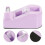 Tape Dispenser Paars Plastic 1Pack 4,1x2,4x1,8 Duim 4