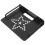 Support Mural Routeur En Aluminium Noir Stable Sécurisé Pour Maison 8