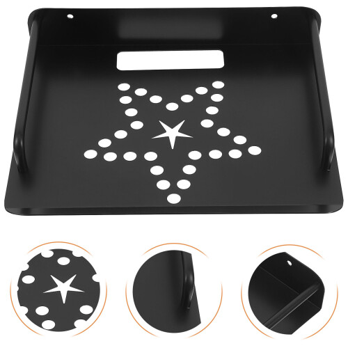 Support Mural Routeur En Aluminium Noir Stable Sécurisé Pour Maison 2
