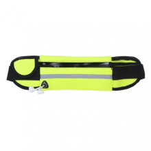 (Green) Running Belt Waist Pack with Phone Holder Large Capacity Running Fanny Pack for Running Jogging