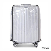 (30 inches) Dustproof Luggage Cover Anti Scratches Transparent Luggage Protector Suitcase Cover for Men Women