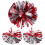 Mlins 3 Wiederverwendbare Cheerleader Pompoms Rot 3