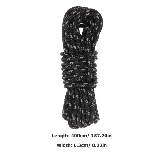 Zeltstab Elastisches Seil Campinggurt Tragbar Windschutzseil Aufhänger 2