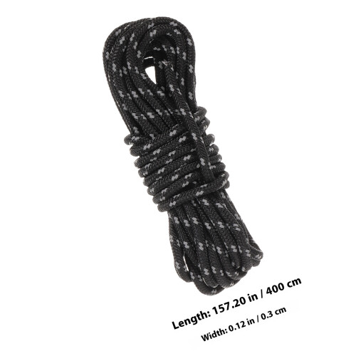 Zeltstab Elastisches Seil Campinggurt Tragbar Windschutzseil Aufhänger 1