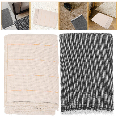 2Stk. Teppichunterlage Polyester 1