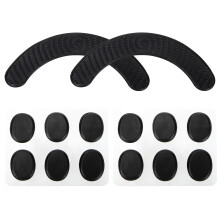 14 Stuks Flexibele Drum Pad 16x2,5 Cm Zwart