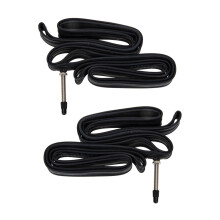 2Pièces Tube Intérieur Roue Route Durable Noir Résistance