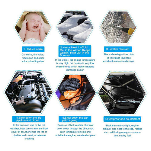 10 Mm Absorberende Dichtingsauto Geluidsisolatie 1