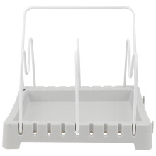 1Set Tafeltop Pandekselhouder Grijs IJzer Voor Huishoudelijke Keuken
