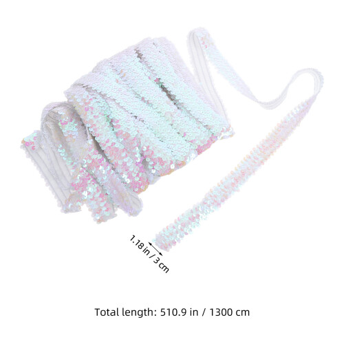 Sequin Hoofdbanden Multi 1 Rol 512x1,2x0,04 Inch 1