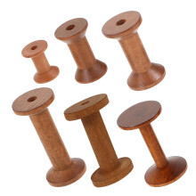 6 Stuks Vintage Spoelen En Naaiorganizer