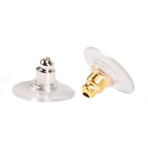 Earring Veiligheidsachterkantjes Plastic 100 Stuks