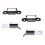 4St Warm Bed Glazen Platform Clips Rvs Voor 3D Printer 1
