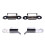 4St Warm Bed Glazen Platform Clips Rvs Voor 3D Printer 3