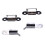 4St Warm Bed Glazen Platform Clips Rvs Voor 3D Printer 6