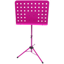 Desk Muziekstandaard Roze Aluminiumlegering 1 Set 59,1x18,5x13,4 Inch