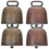 4 Metalen Koeibel Antieke Van 2