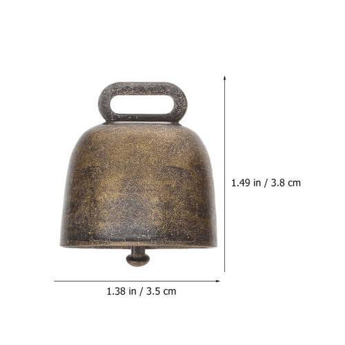 4 Metalen Koeibel Antieke Van 2