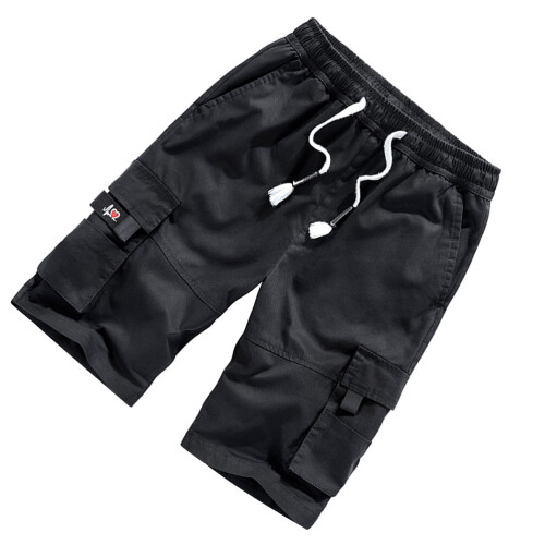 Shorts Gym Cargo Zwart 1