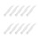 25 Stuks Plastic Clip Mini Pincet Voor Gewicht 2